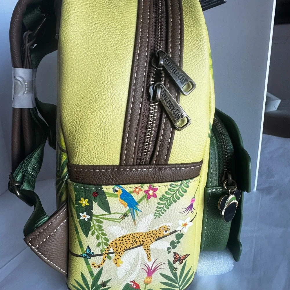 Loungefly Mickey and Friends Jungle backpack - Picture 4 of 5